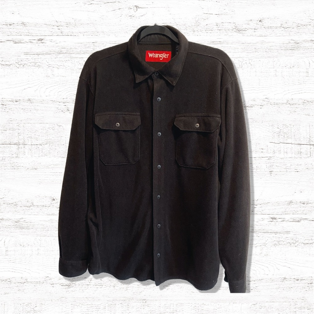 Wrangler Vintage Western Wear Long Sleeve Shirt Mens Size Large